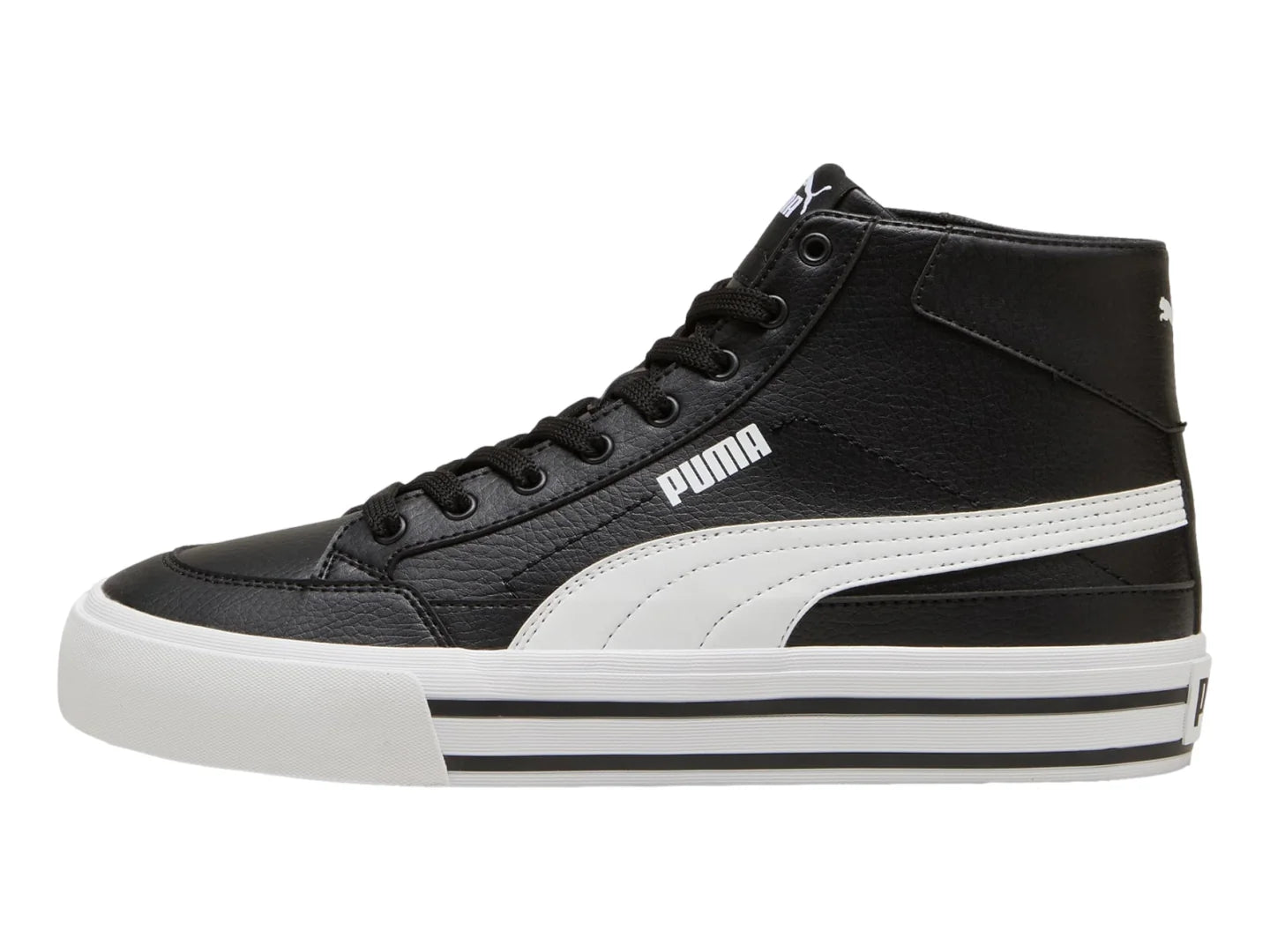Tenis PUMA Court Classic Vulc Mid Negro para Hombre