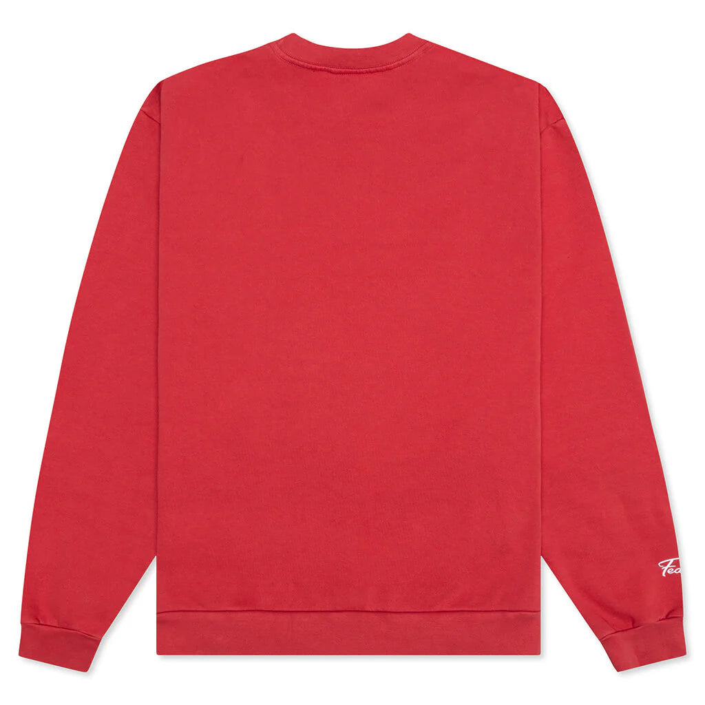 Feature x UNLV Love and Basketball Crewneck Pigment Red