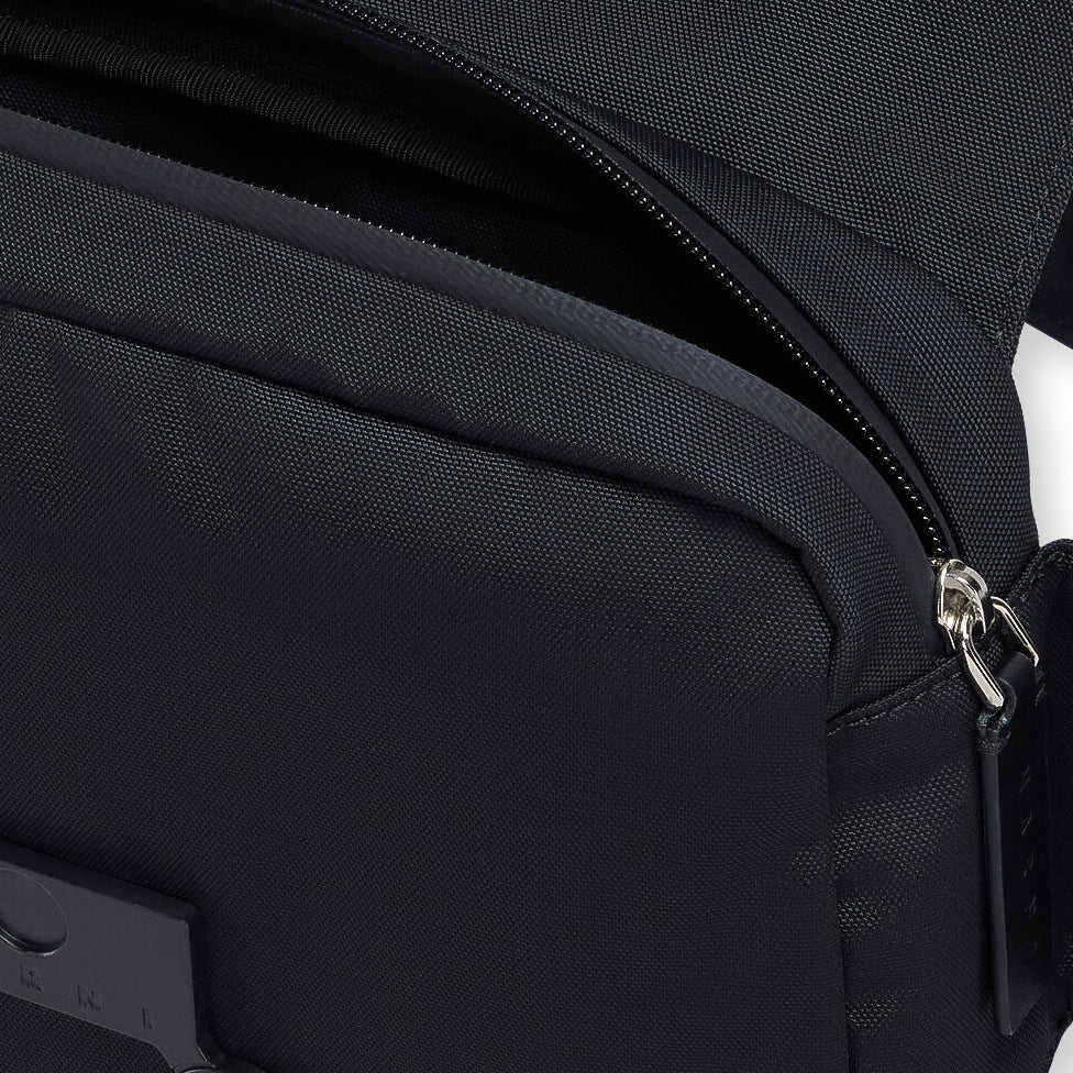 Black Cordura Cityscape Belt Bag Black