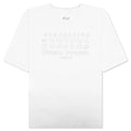 Embroidered Logo T Shirt Ecru