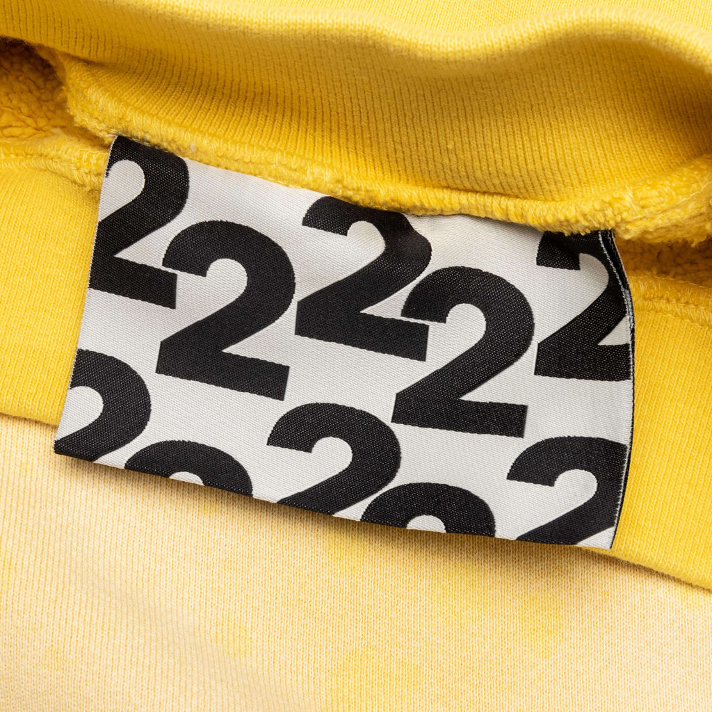 Gym Bag CVA Hoodie Washed Yellow