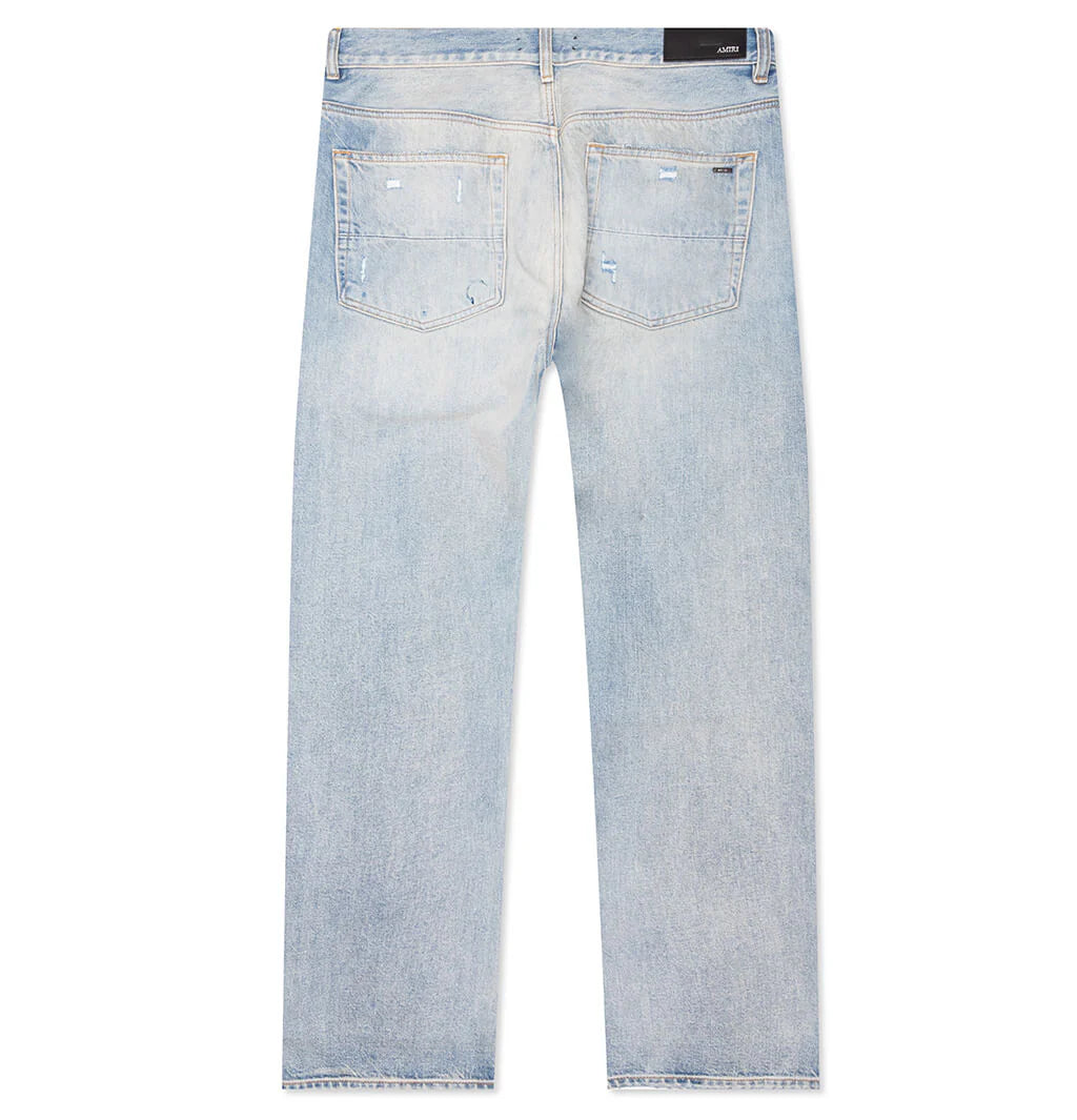 Suede Straight MX1 Jean Antique Indigo