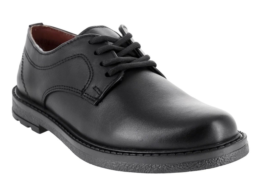 Zapatos Escolares Elefante Napa Negro para Niño