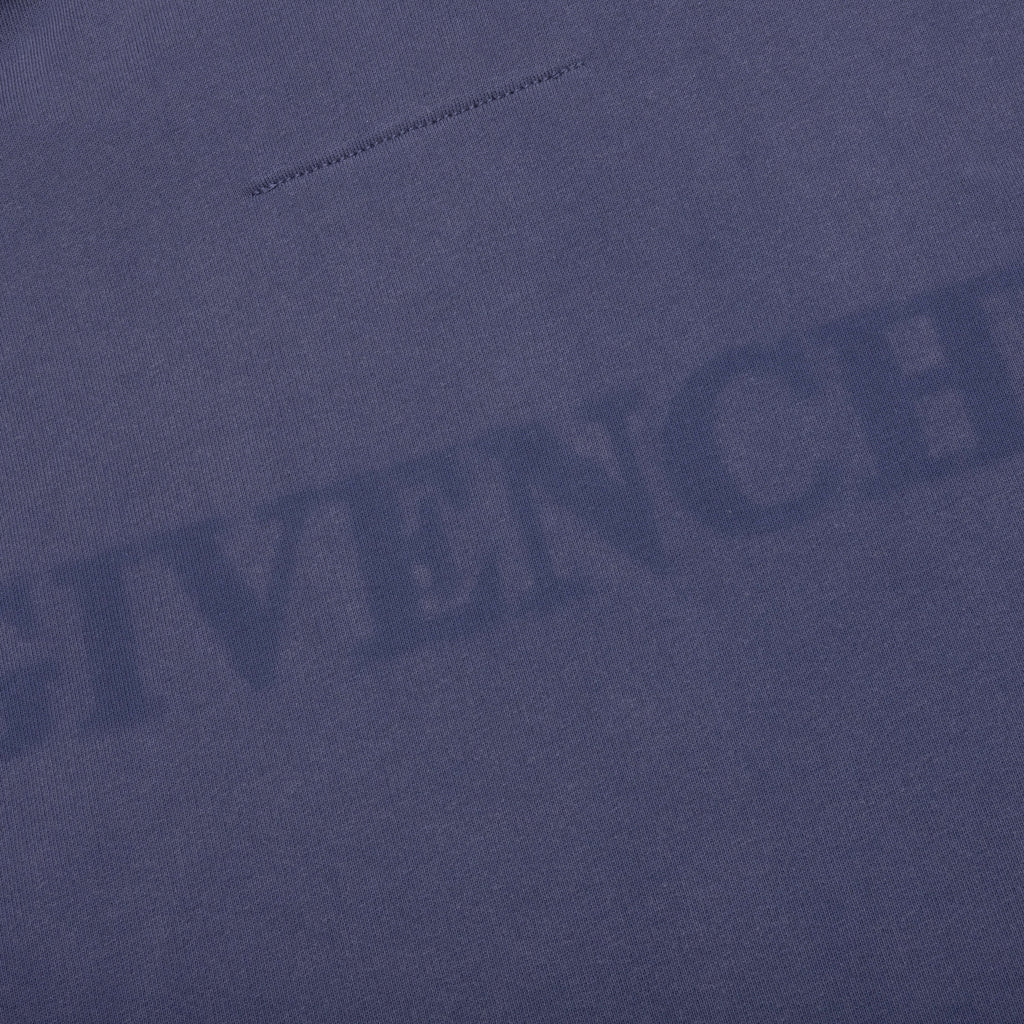 Shadow Oversized Hoodie Medium Blue
