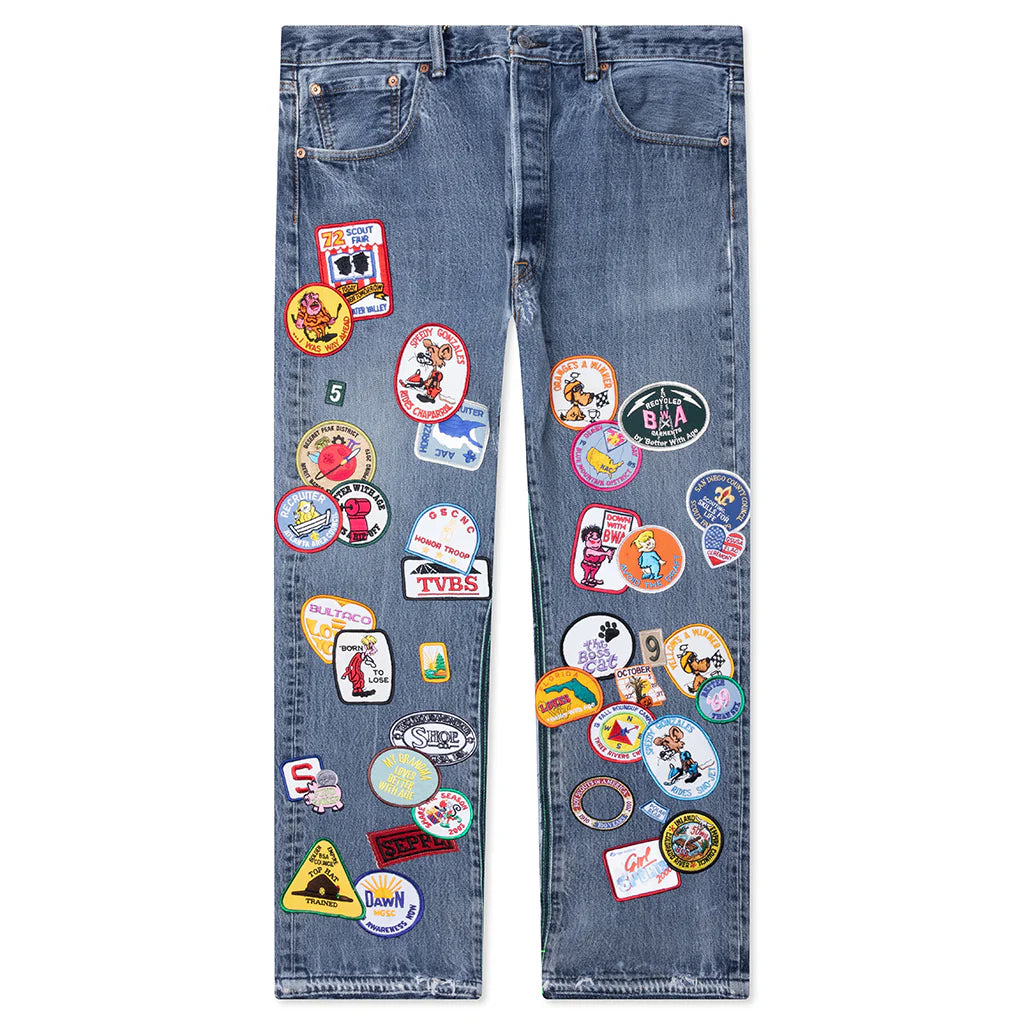 Gentlemens Denim Pants Indigo