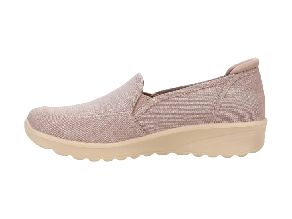 Tenis Skechers Lovely Vibe Beige para Mujer