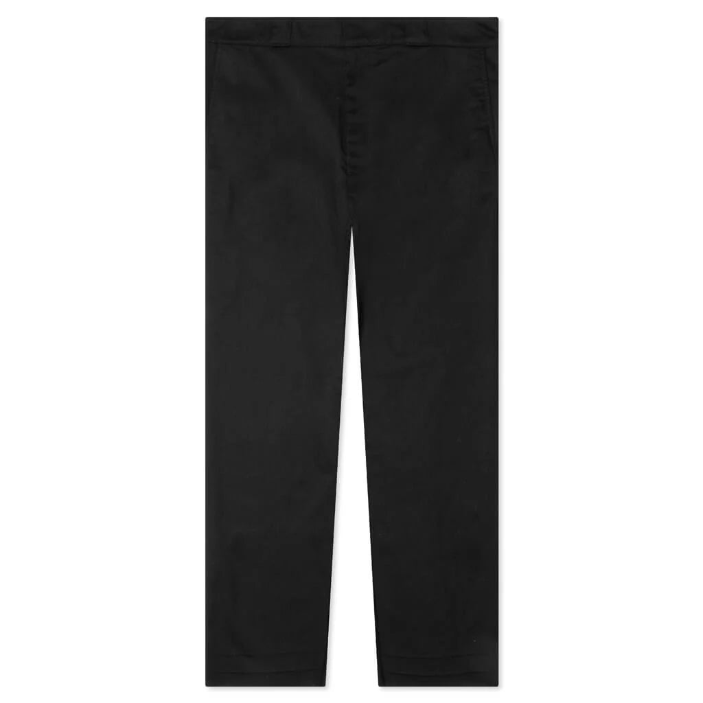 Casual Unstitched Pant Black