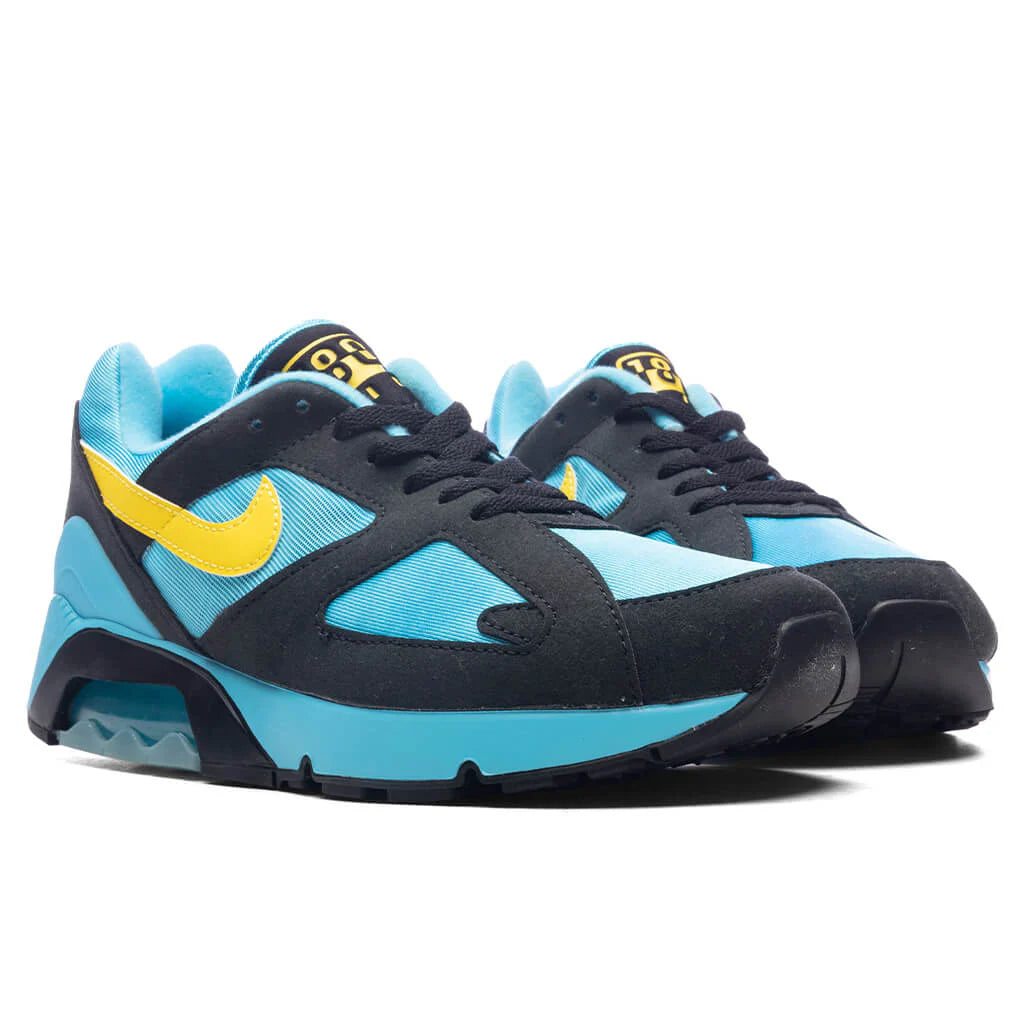 Air 180 Baltic Blue Lightening Black