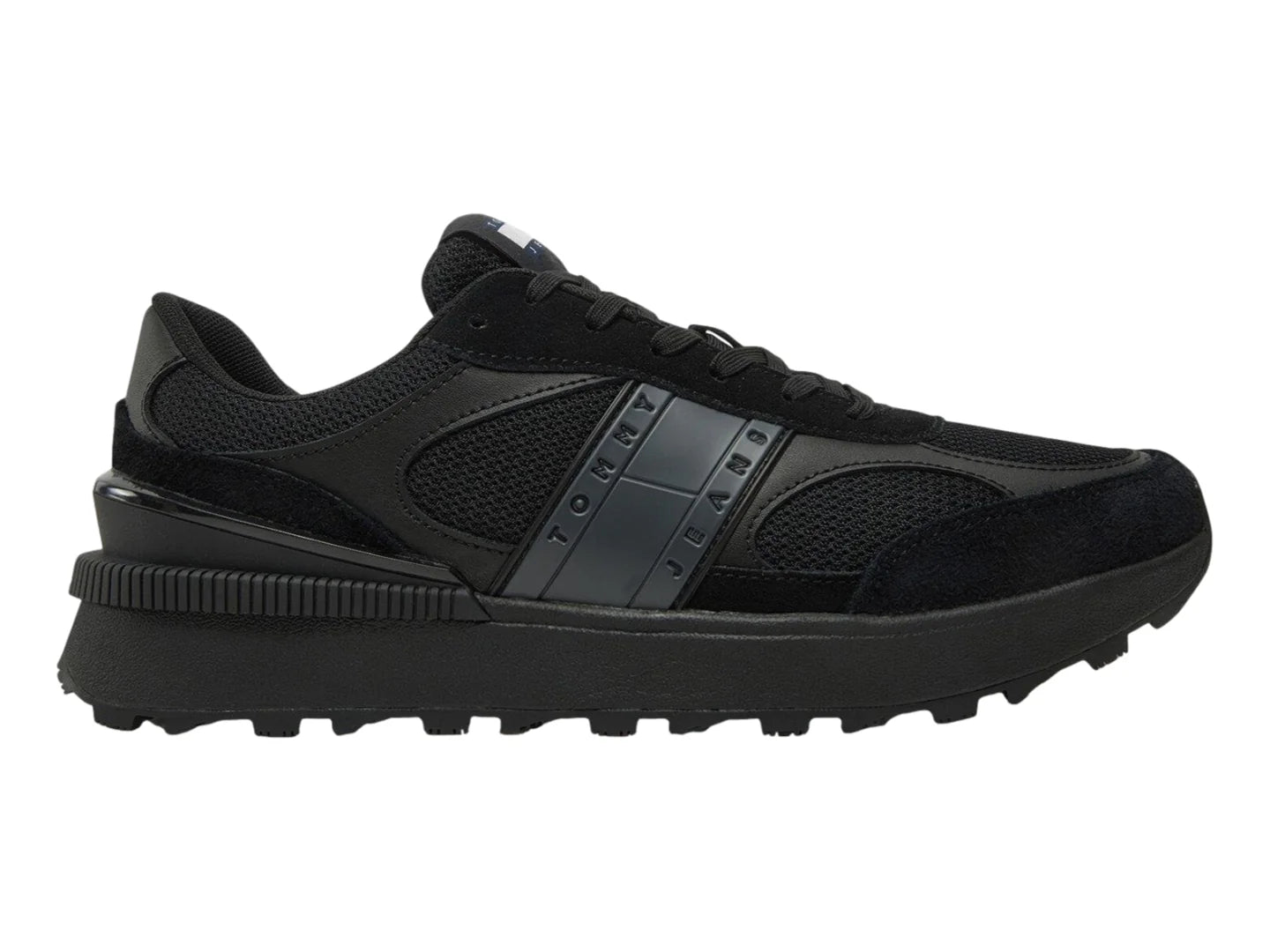Tenis Tommy Hilfiger Technical Runner Negro para Hombre