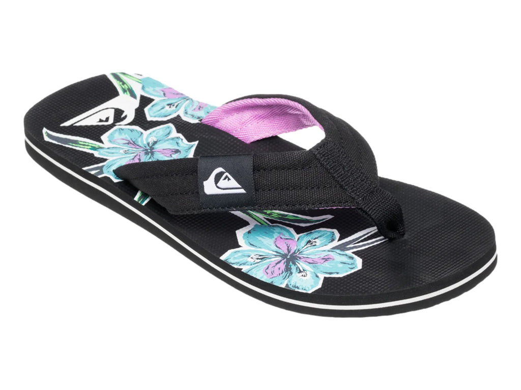 Sandalias Quiksilver Molokai Layback II Negro para Hombre