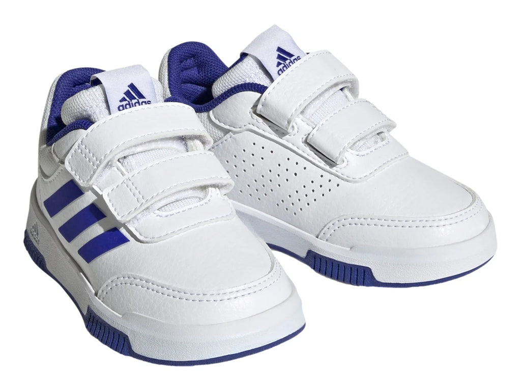 Tenis Adidas Tensaur Sport 20 Blanco y Azul para Niño