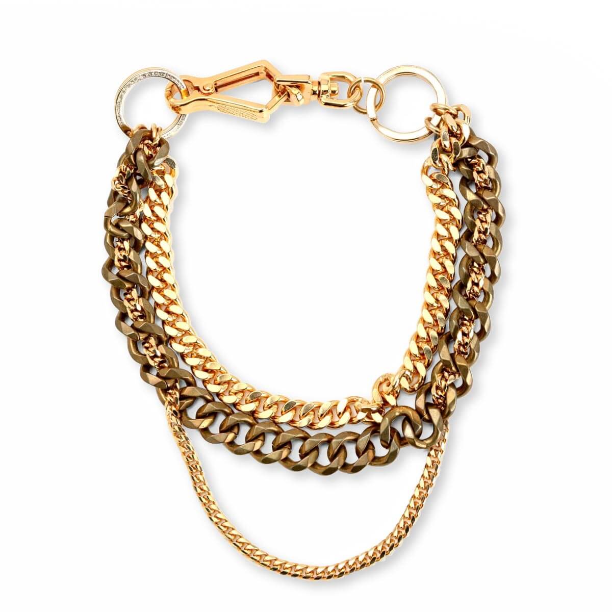 Narrow Chain Necklace Gold