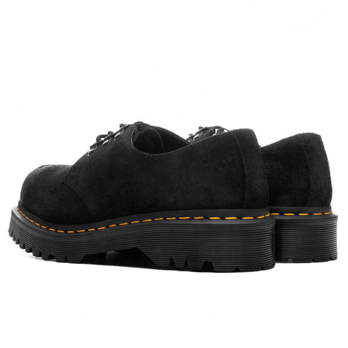 1461 St Hairy Suede Black