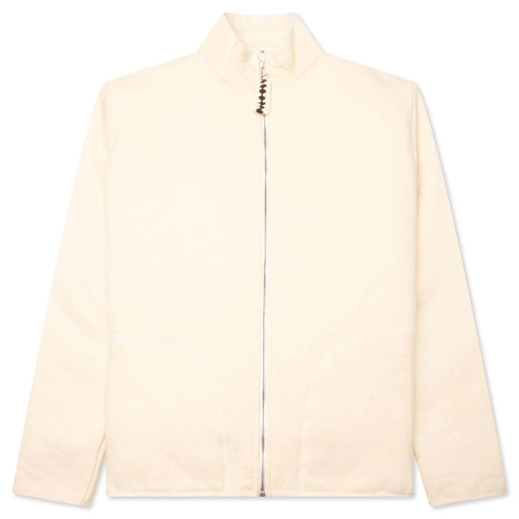 Reversible Sherpa Jacket Eggshell