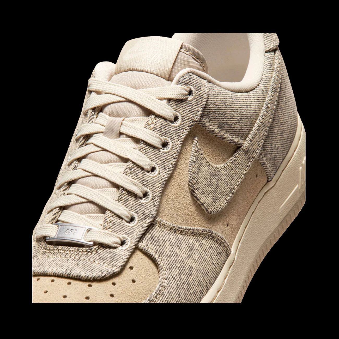 Nike Air Force 1 07 LV8 Denim Desert Khaki Desert Khaki Lt Khaki