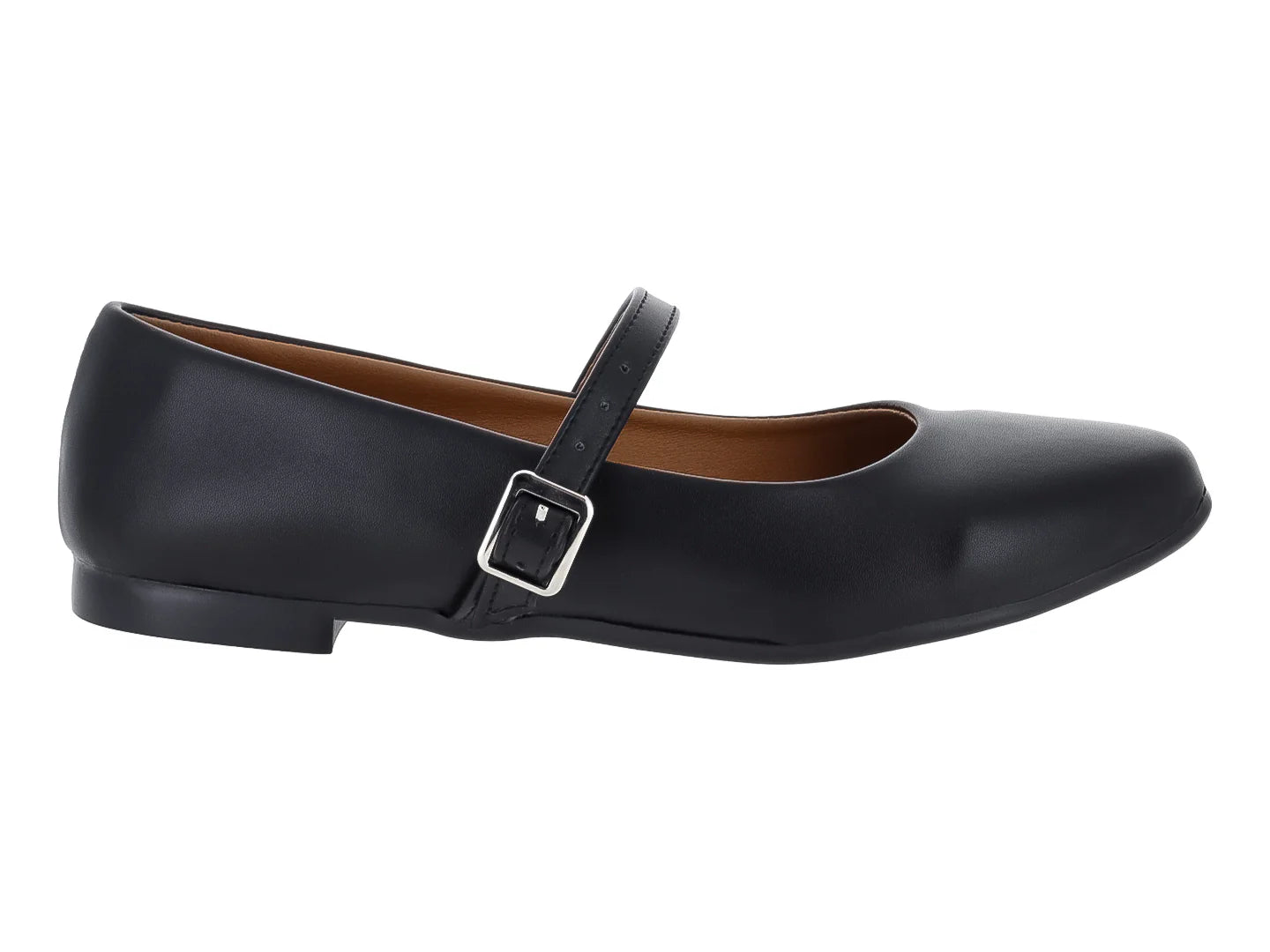 Zapatos Planos Luna Rosa Negro para Mujer