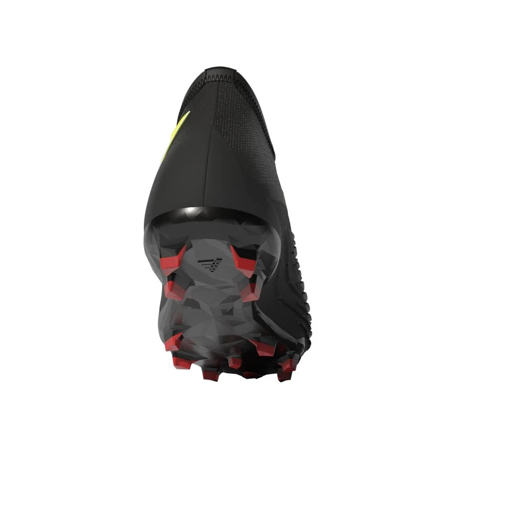 adidas Kids Predator Edge 1 FG J Soccer Cleats Black Yellow