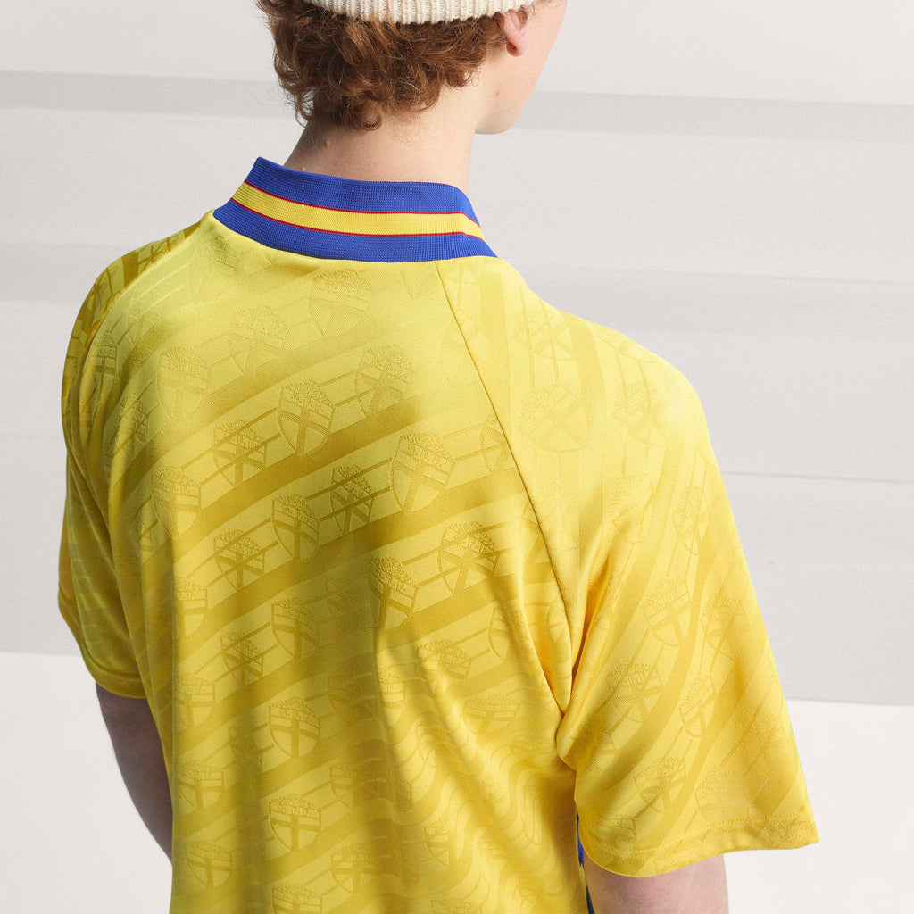 adidas Sweden Home 1994 Mens Soccer Jersey Yellow