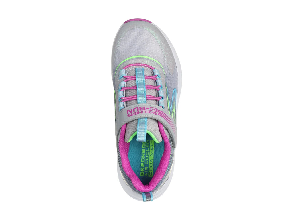 Tenis Skechers Go Run Accelerate Gris Multicolor para Niña
