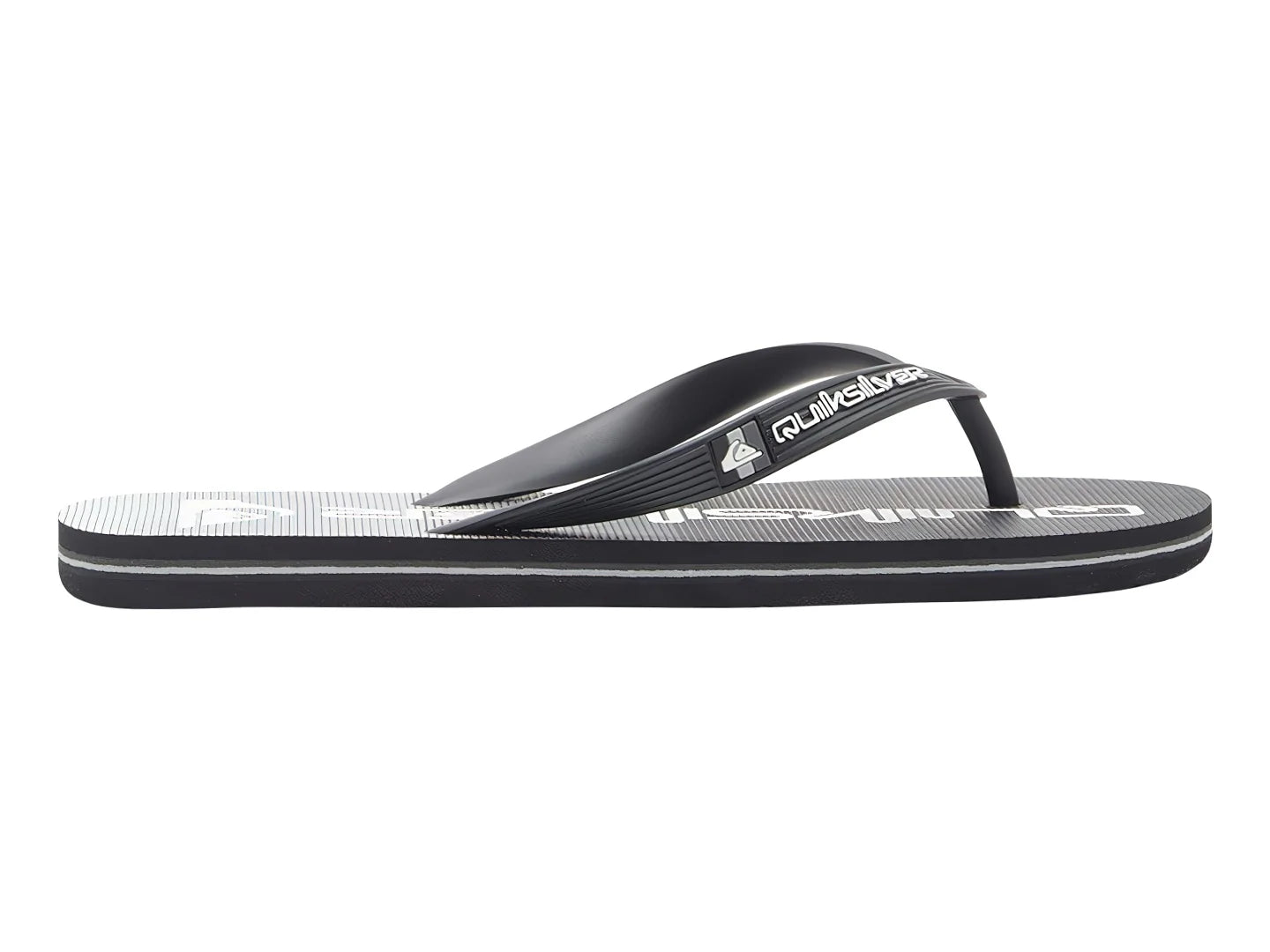 Sandalias Quiksilver Molokai Stripe Negro para Hombre