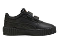 Tenis PUMA Carina 30 Negro y Oro para Niño