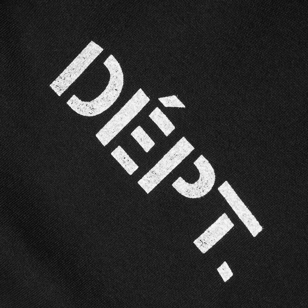 Drop Crotch Sweatpants Vintage Black