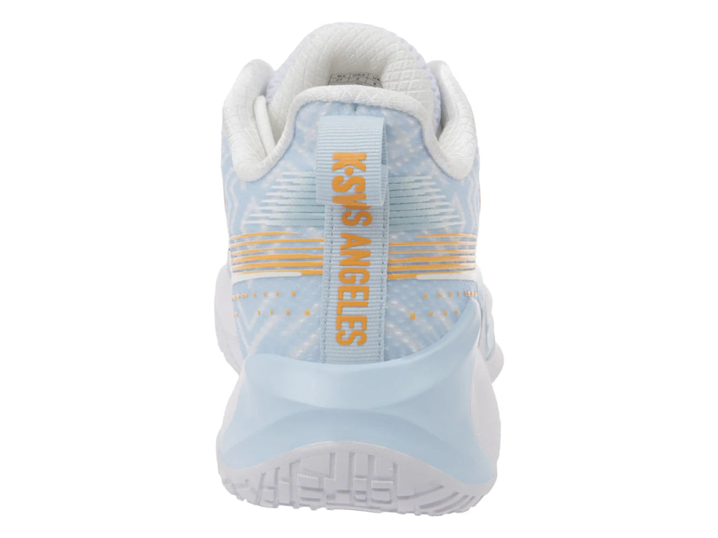 Tenis K Swiss Foxtrot Blanco Azul y Naranja para Hombre