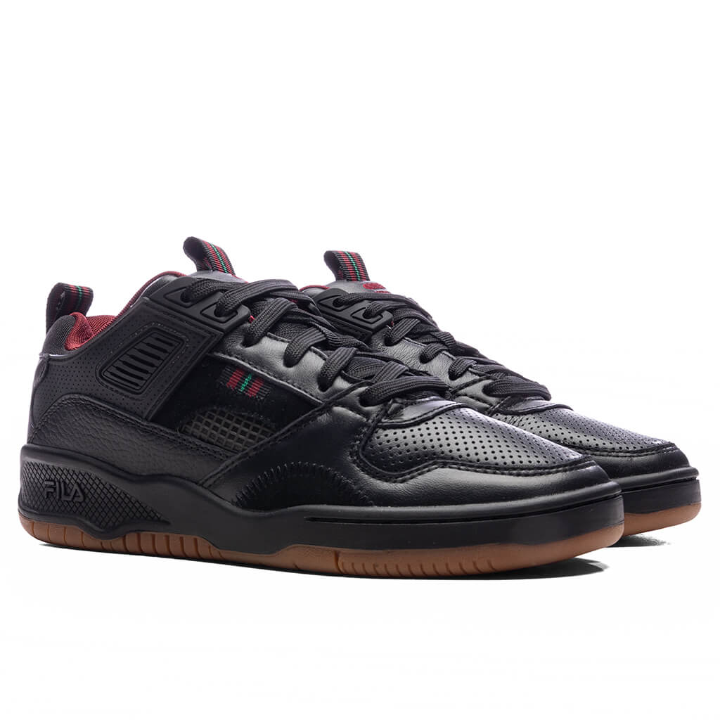 Womens Corda Lux Black Syrah Gardenia
