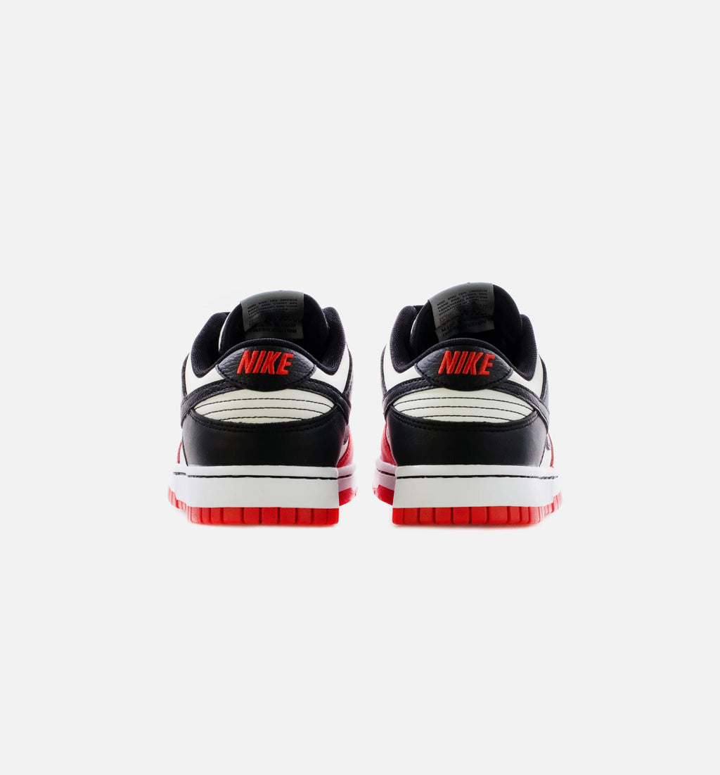 NBA Dunk Low EMB Chicago Mens Lifestyle Shoe Sail Black Chile Red Limit One Per Customer