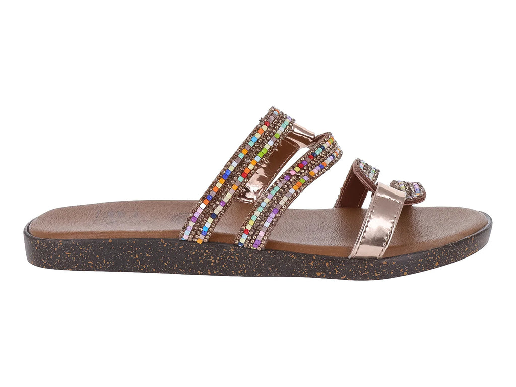 Sandalias Luna Rosa Multicolor para Mujer