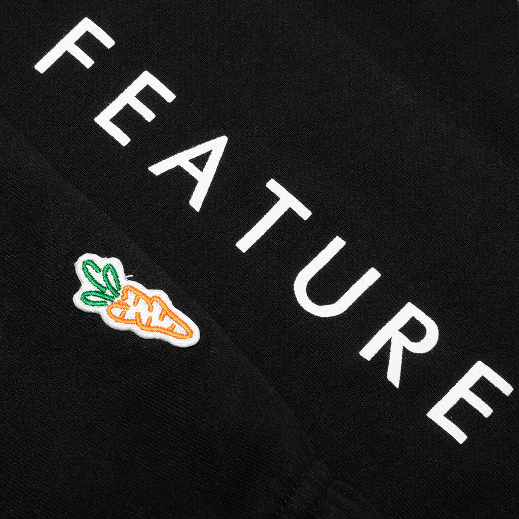 Feature x Carrots x Freddie Gibbs Rabbits Wordmark Sweatpant Black