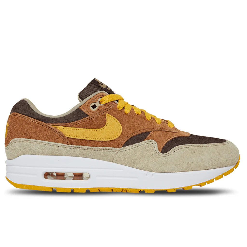 Air Max 1 PRM Pecan Yellow Ochre Baroque Brown