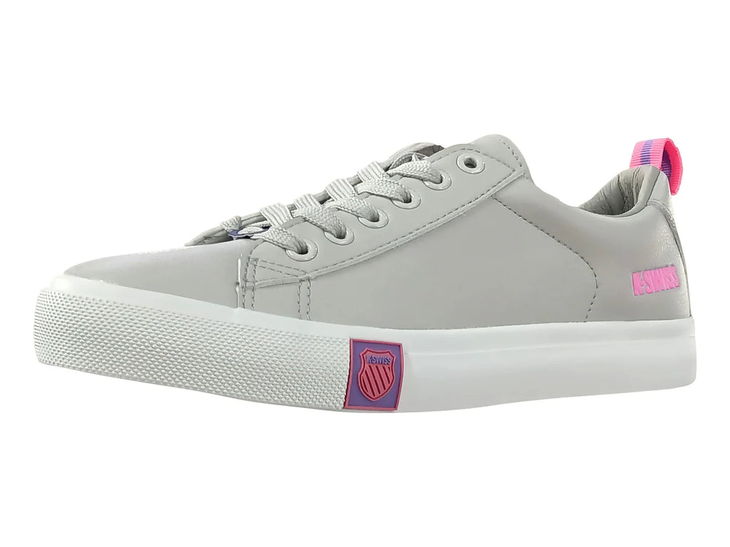 Tenis K SWISS Trinity Gris y Blanco para Mujer