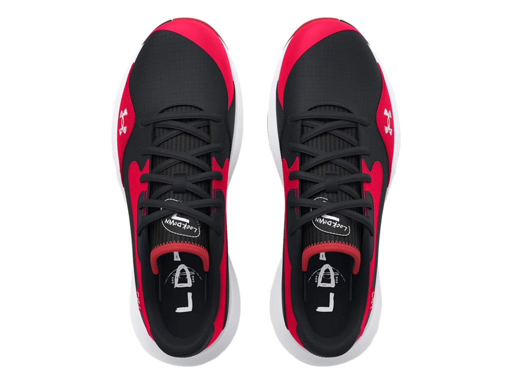 Tenis Under Armour Lockdown 7 Low Rojo para Hombre