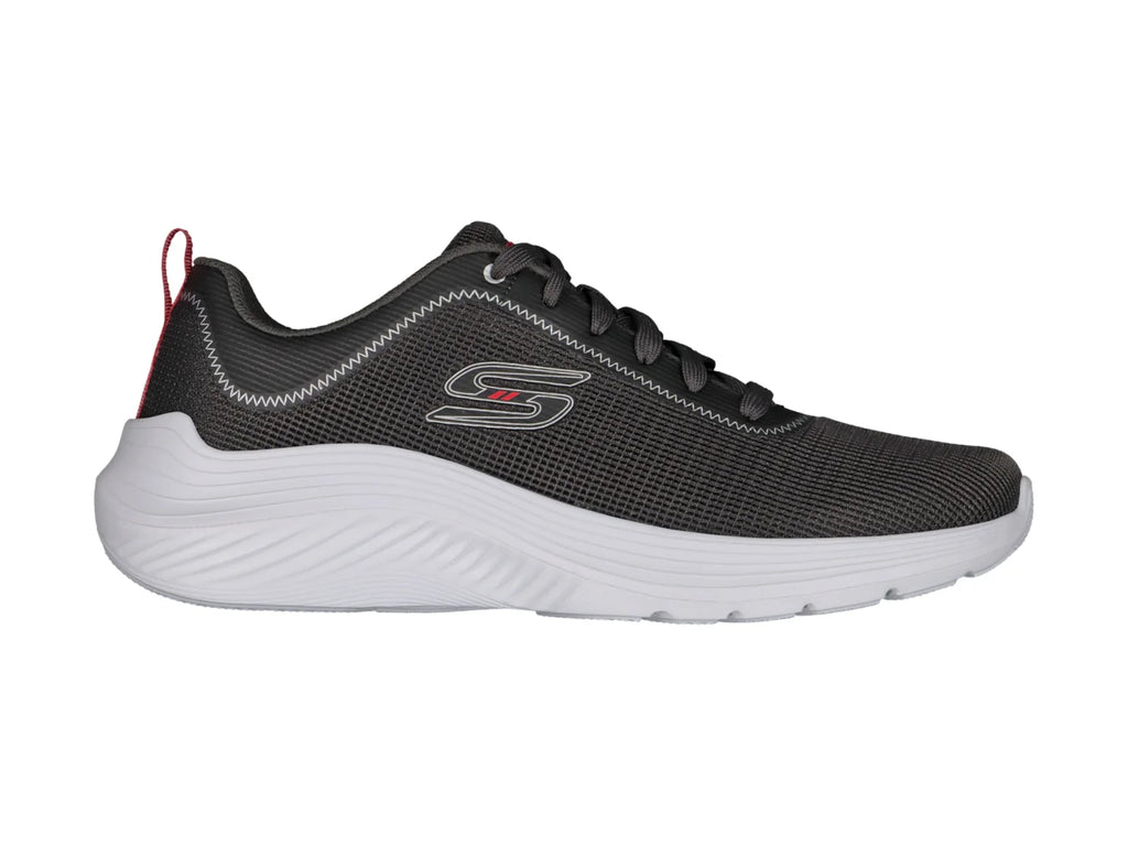 Tenis Skechers BOBS Squad Waves Gris para Hombre