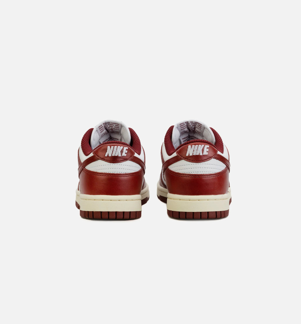 Dunk Low PRM Team Red Womens Lifestyle Shoe Red White