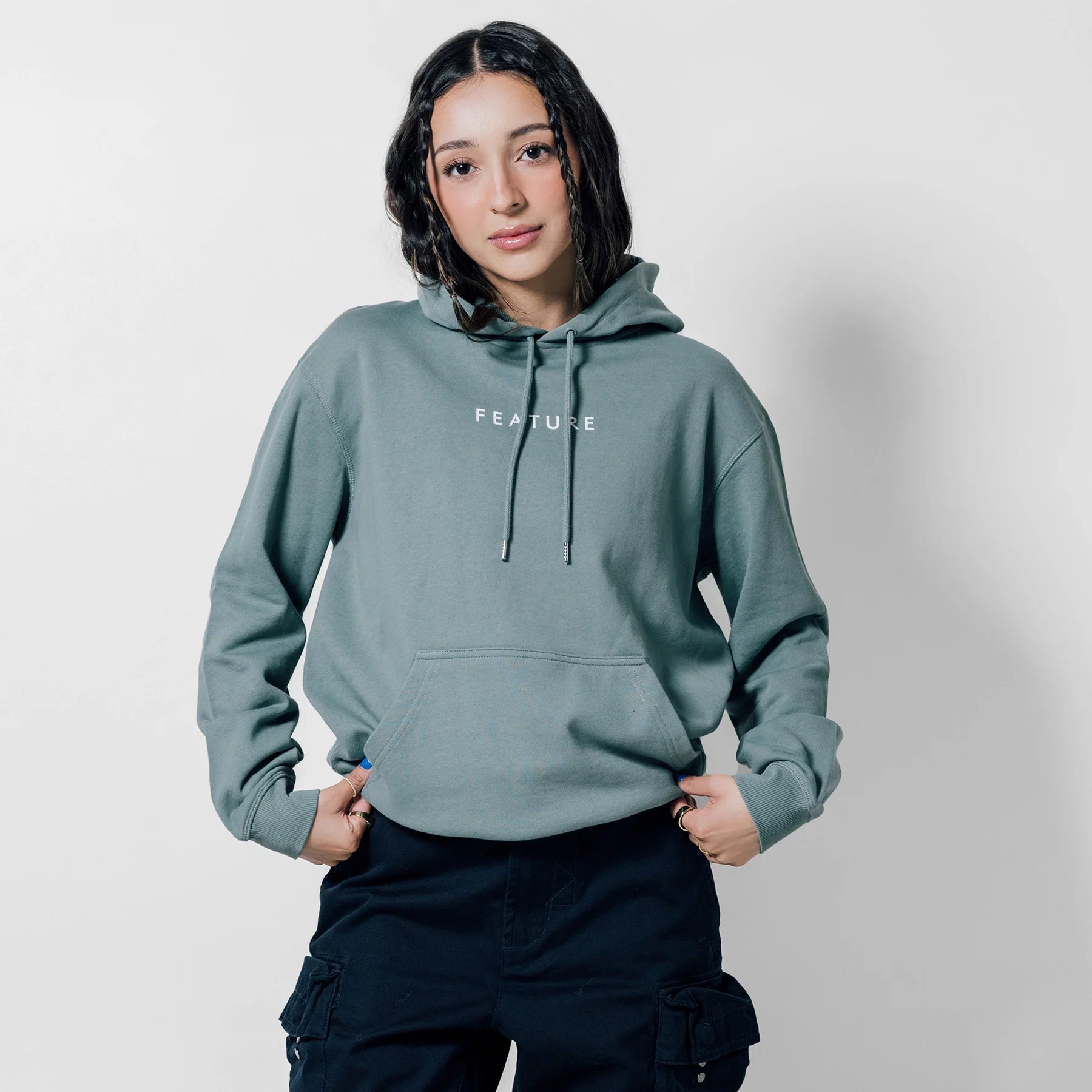 Womens Logo Hoodie Rose