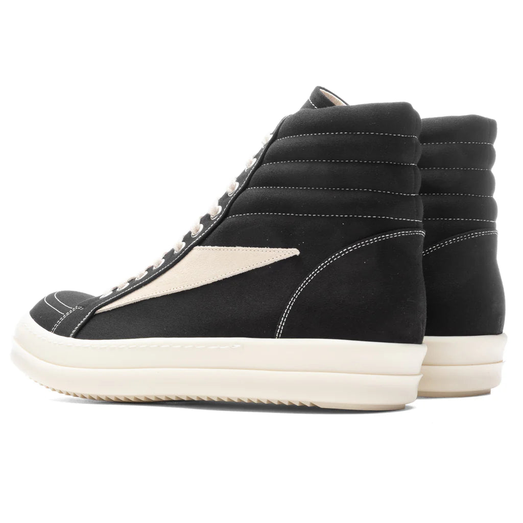 Vintage High Sneaks Black Milk Milk