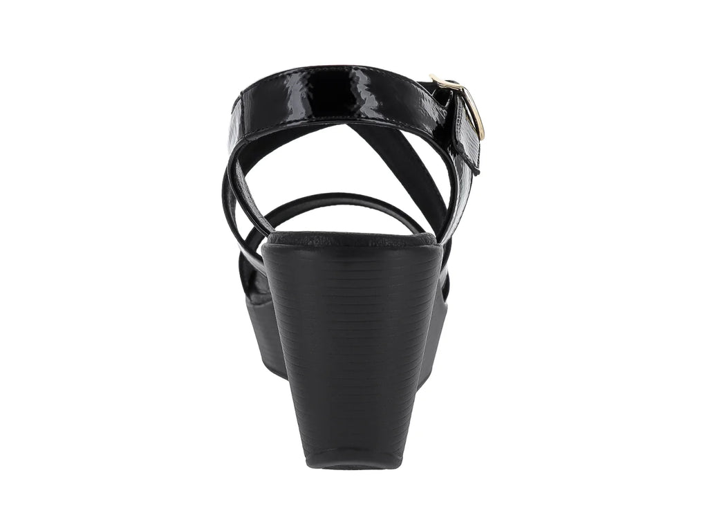 Sandalias Luna Rosa Negro para Mujer