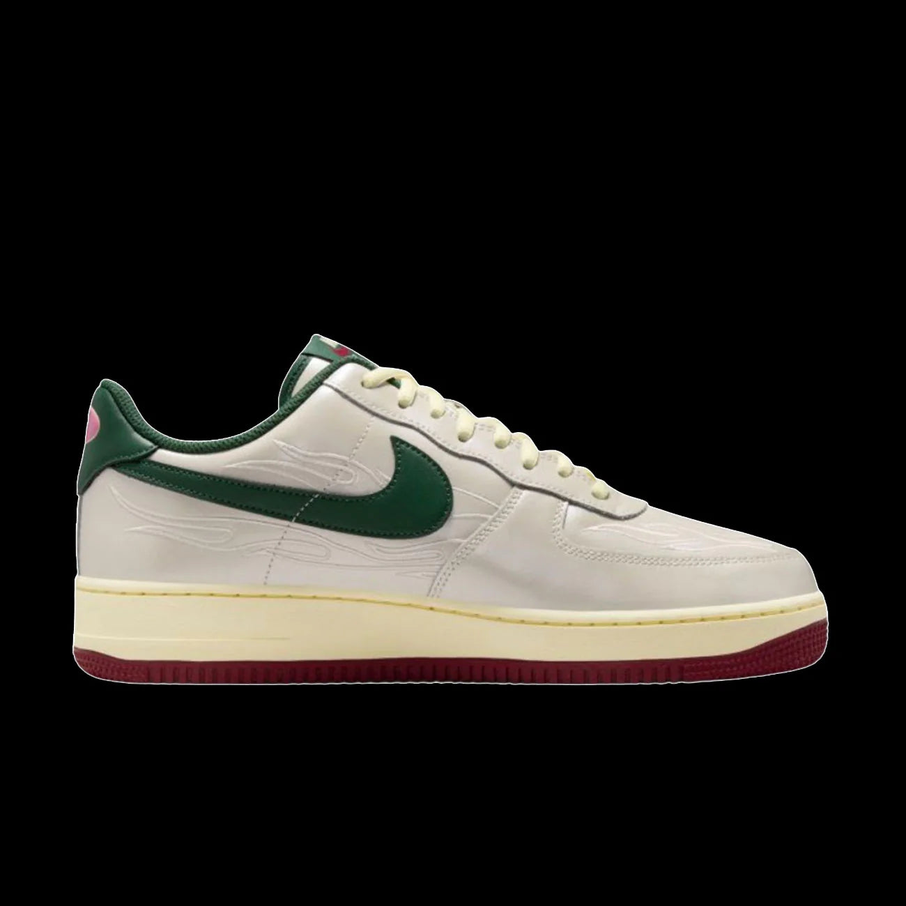 Nike Air Force 1 07 LV8 Phantom Fir Alabaster Team Red