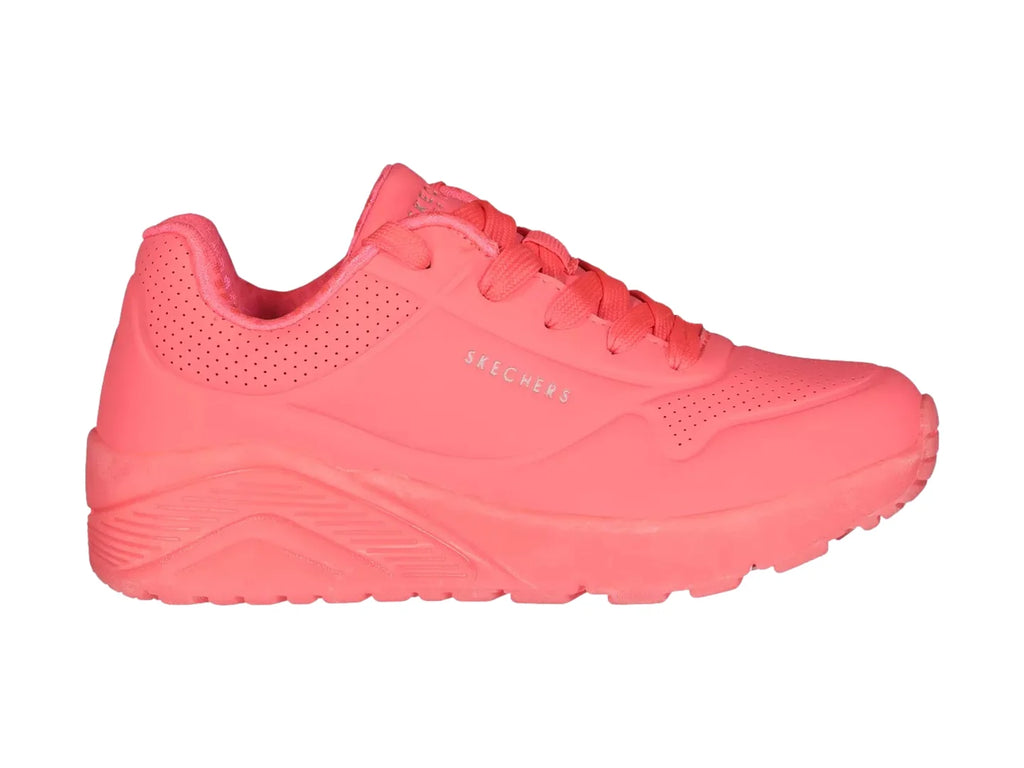 Tenis Skechers Street G para Niña Color Coral