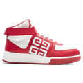 G4 High Top Sneakers Red White