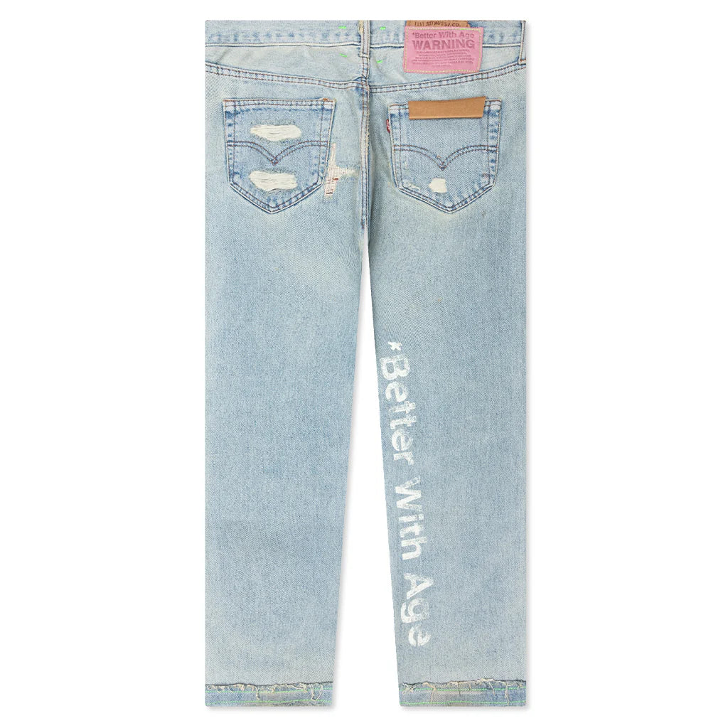 Denim Repair Pants Indigo