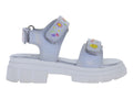 Sandalias Teen Bambino Plata para Niña