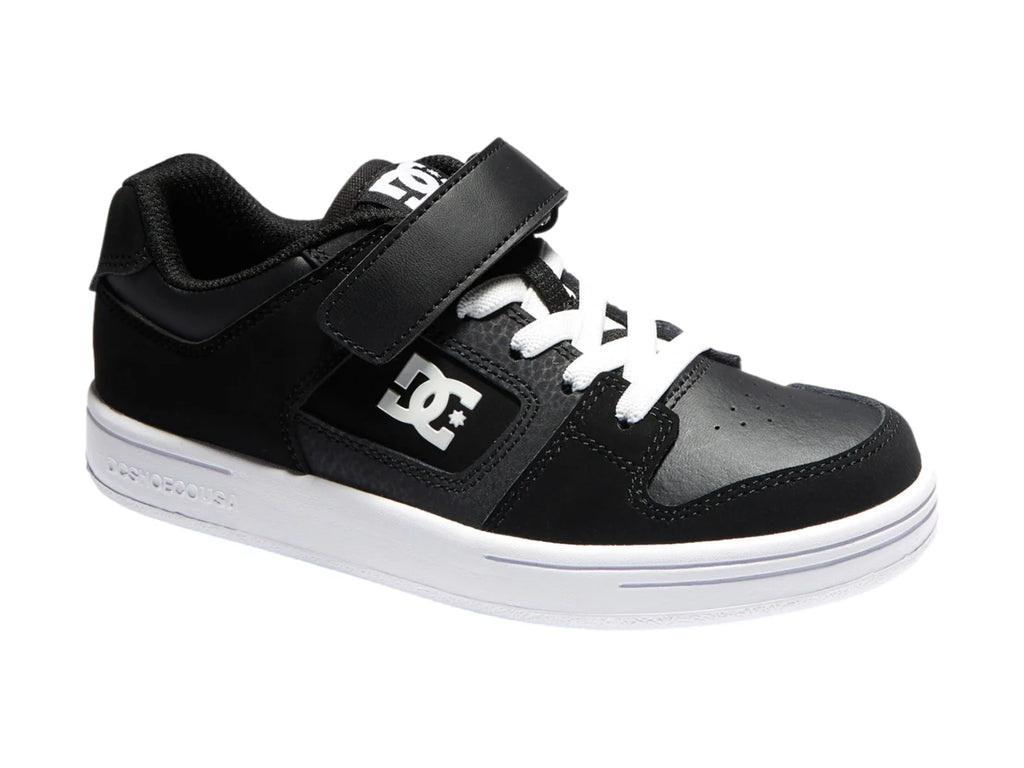 Tenis DC Shoes Manteca 4 V Negro Blanco para Niño