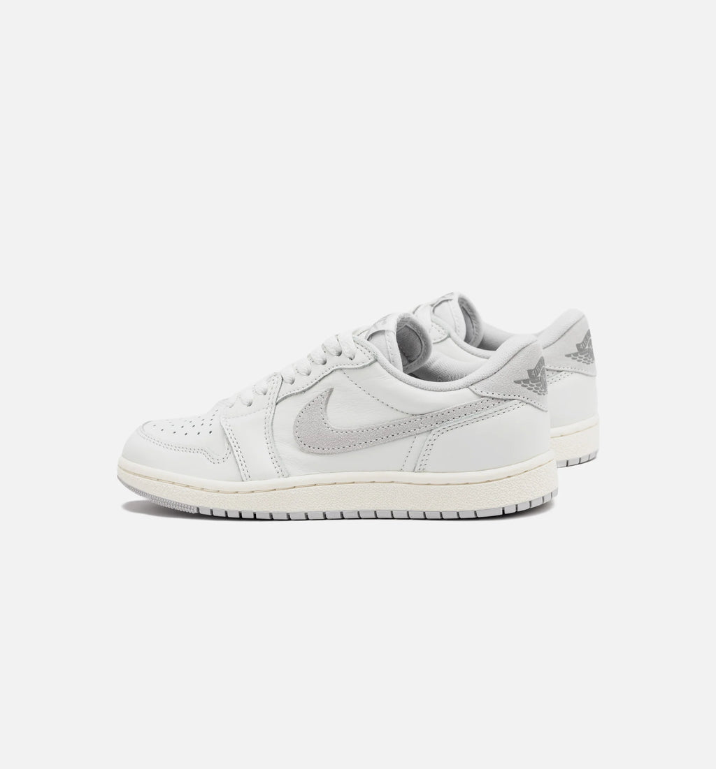 Air Jordan 1 Low 85 Neutral Grey Mens Lifestyle Shoe Summit White Light Smoke Grey Neutral Grey Sail Free Shipping