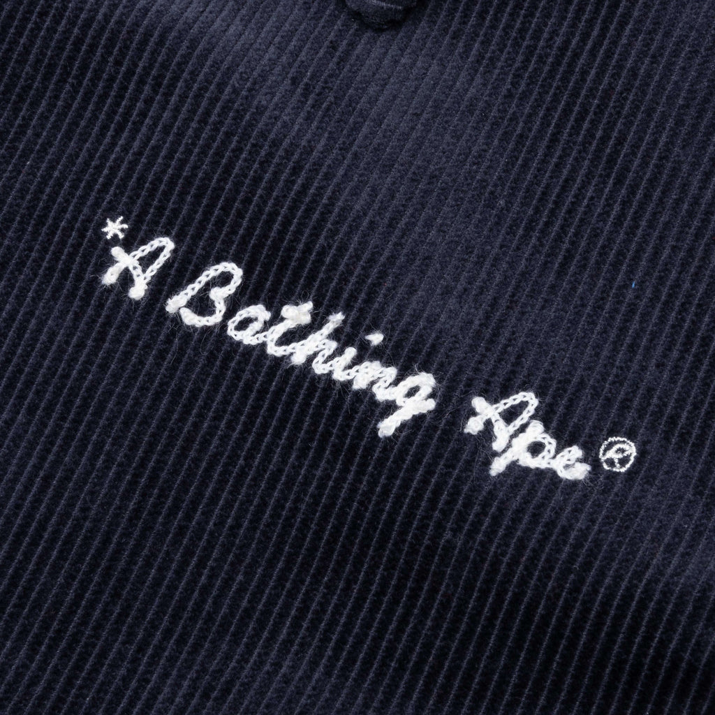 General Corduroy Varsity Jacket Navy
