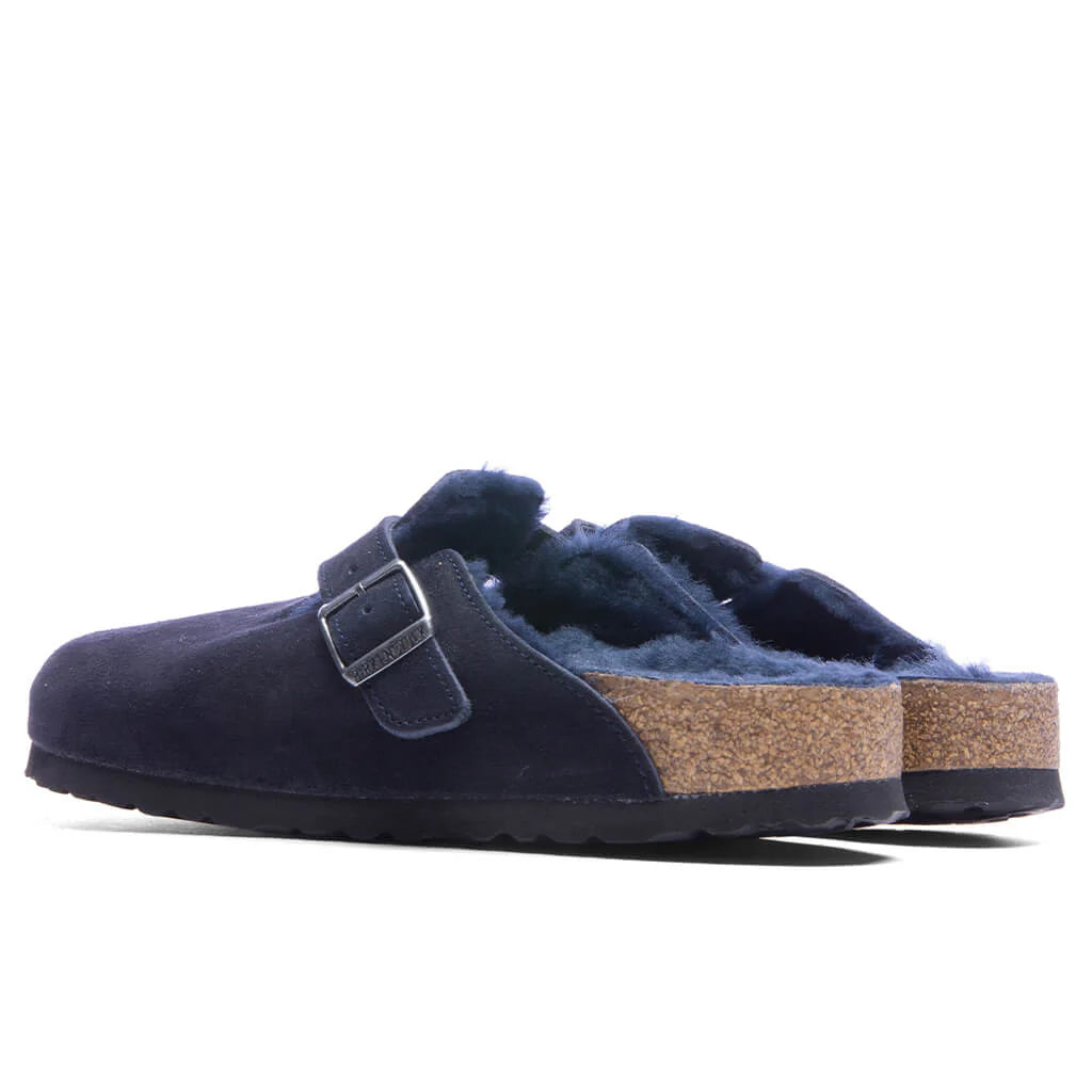 Narrow Boston Shearling Midnight