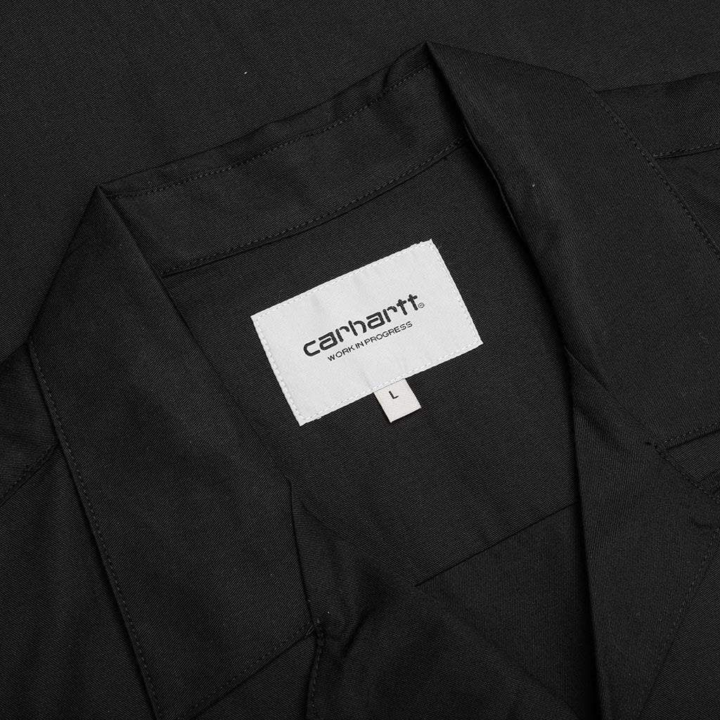 S S Delray Shirt Black Wax