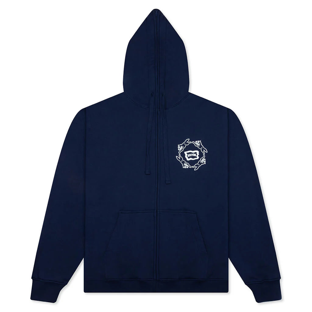 Loop Hoodie Black Iris